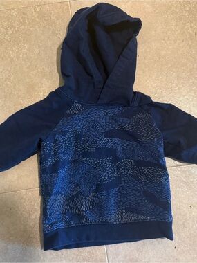 Carter's Navy & Royal Blue Hooded Sweatshirt for toddler